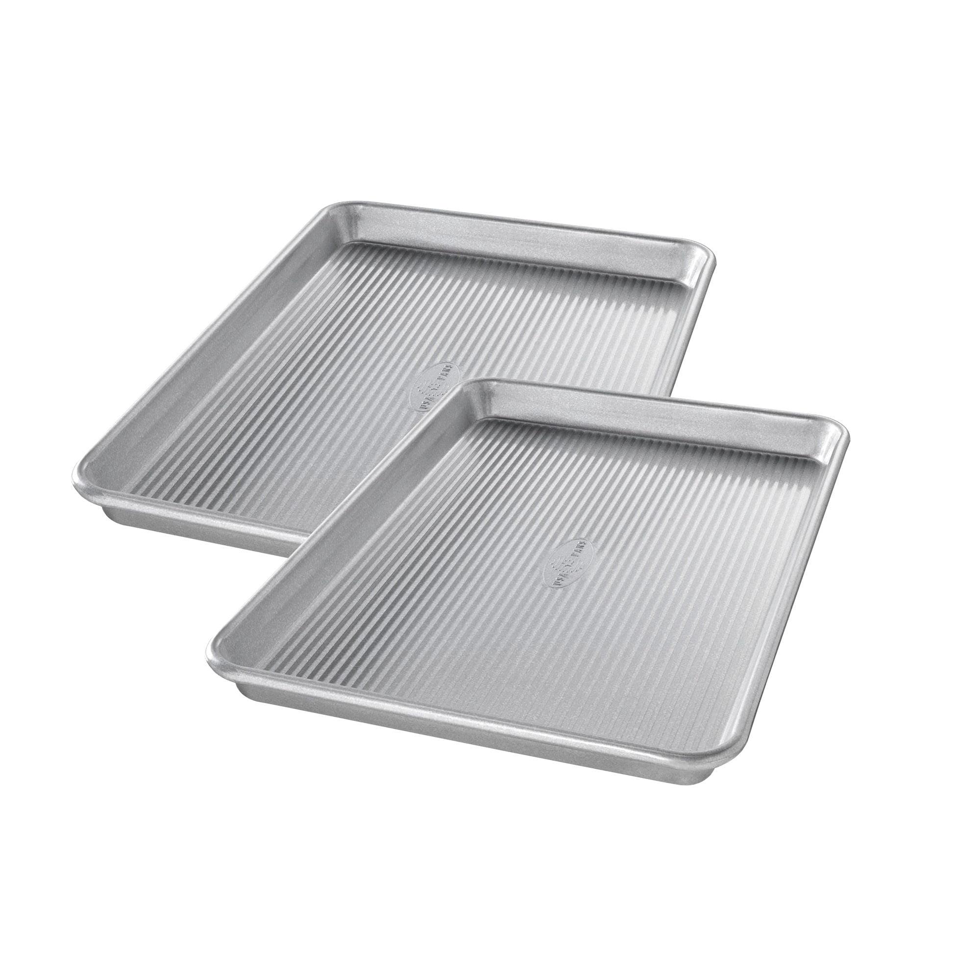 USA Pan Nonstick Quarter Sheet Pan, Set of 2