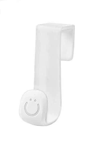 White Plastic and Metal Potty Utility Hook