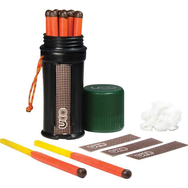UCO Titan Stormproof Match Kit with Waterproof Case, Replacement Strikers and 12 Matches