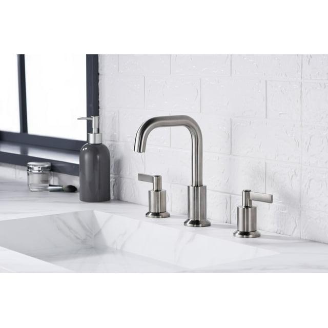 Kree Widespread 2-handle Bathroom Faucet with Drain Assembly