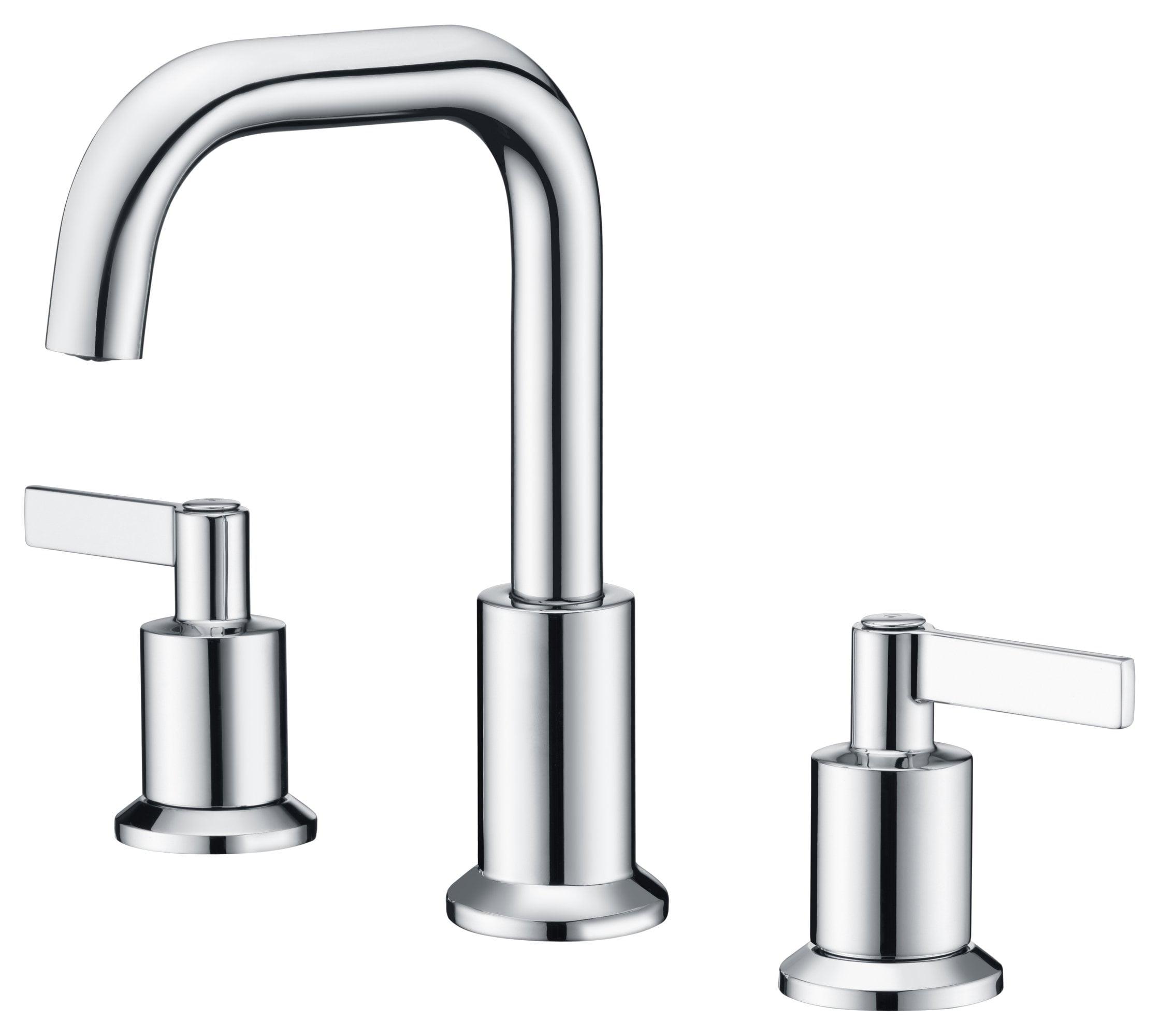 Kree Widespread 2-handle Bathroom Faucet with Drain Assembly