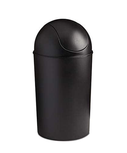 Plastic Swing Top Trash Can - 10 Gallons