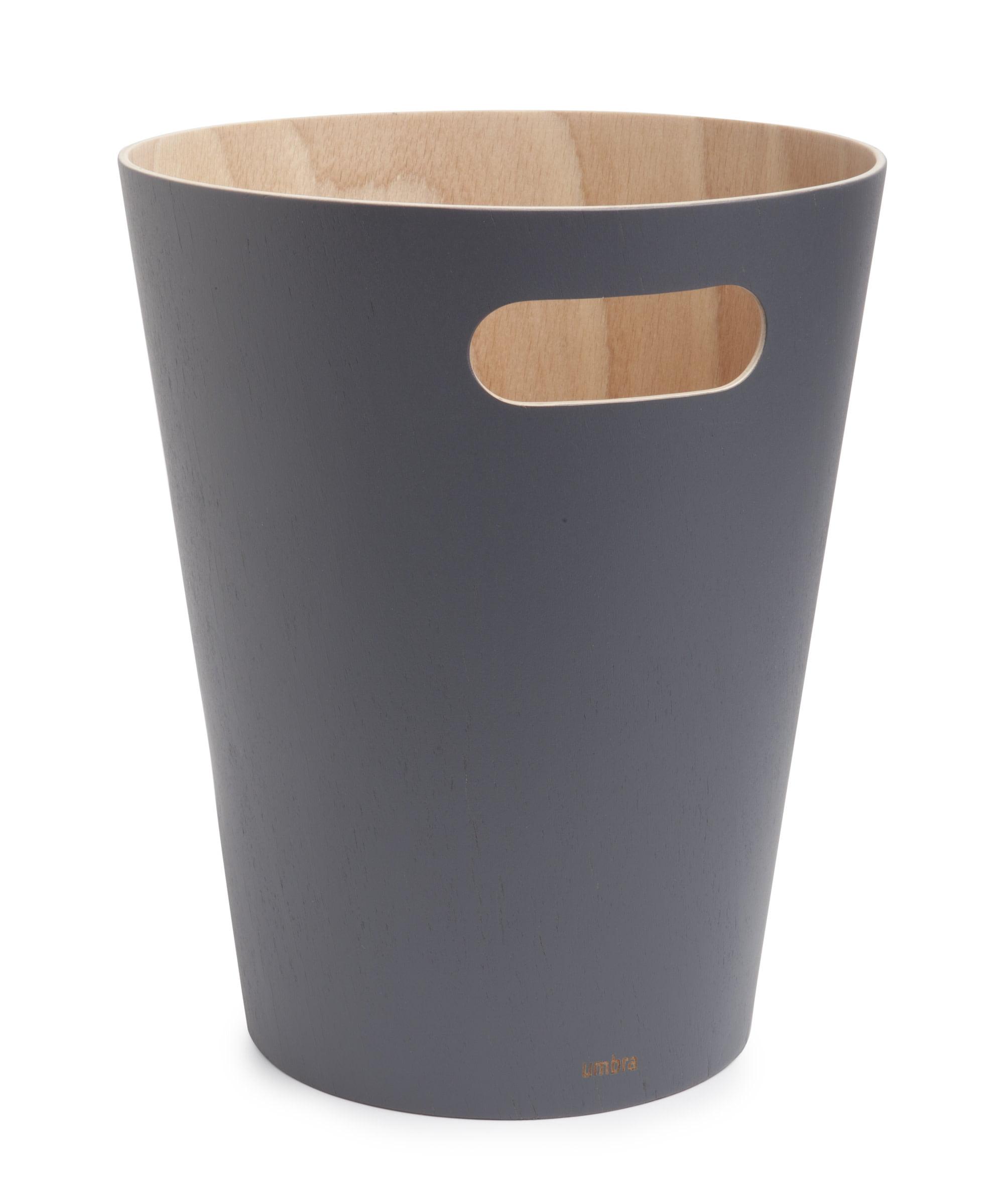 Zallie Trash Can - Charcoal