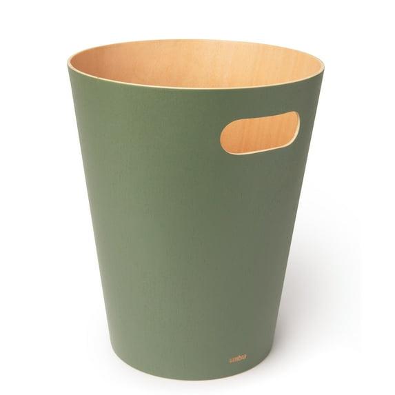 Umbra Woodrow Manufactured Wood Open Waste Basket - 2.25 Gallons