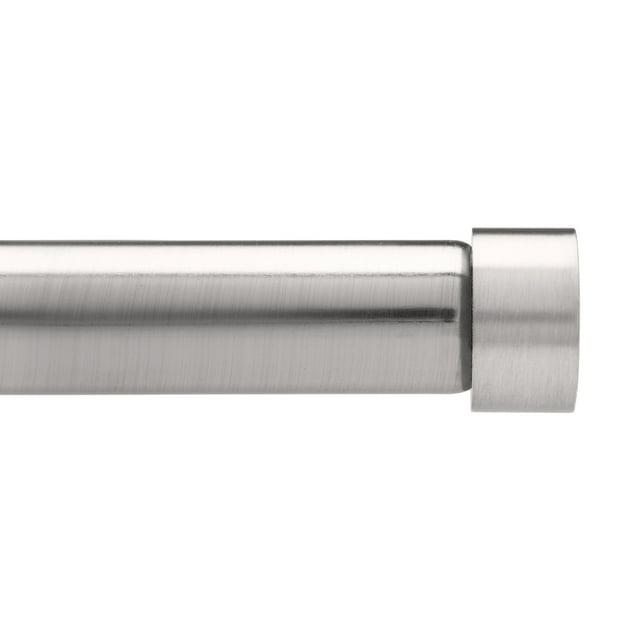 Umbra Cappa Adjustable Curtain Rod, Heavy Duty 1-1/4 Inch Diameter, 72 to 144 Inches, Nickel
