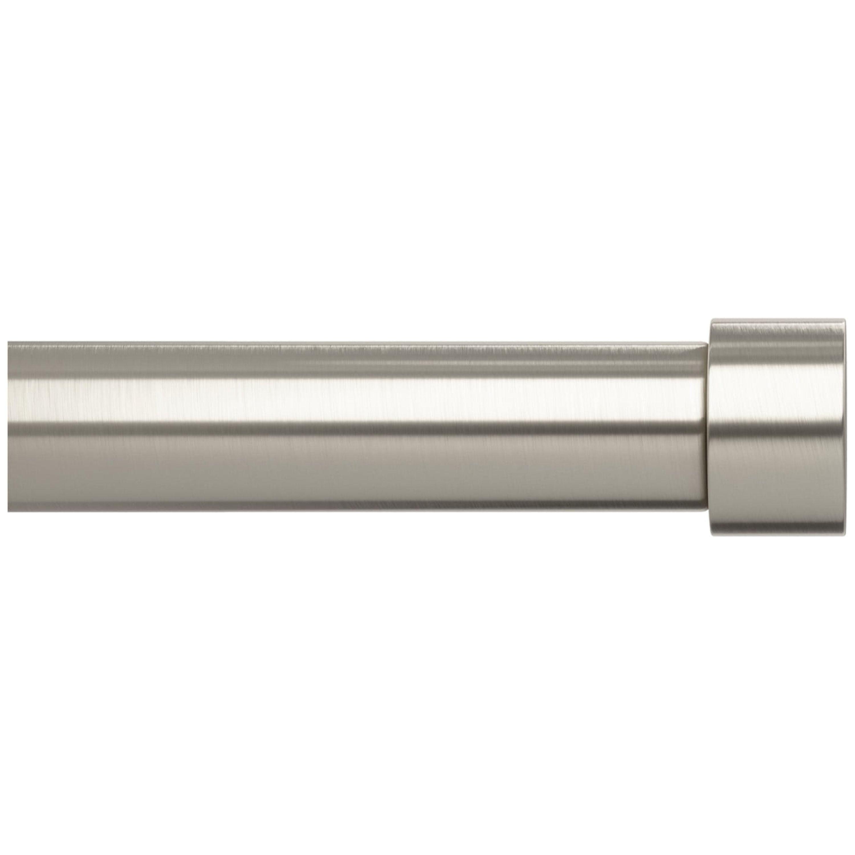 Porta Curtain Rod - Nickel / 36"-66"