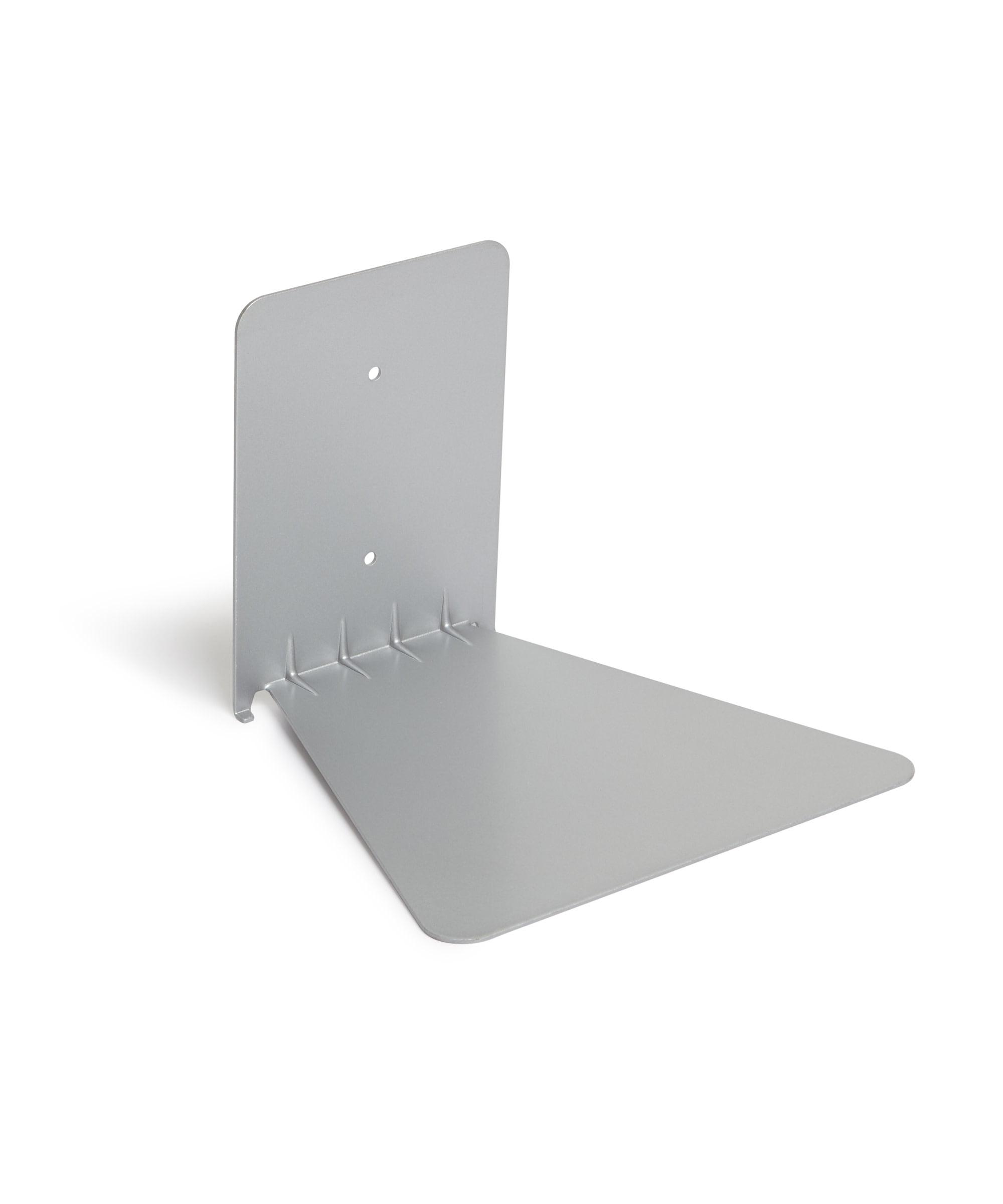 Small White Steel Floating Wall Shelf