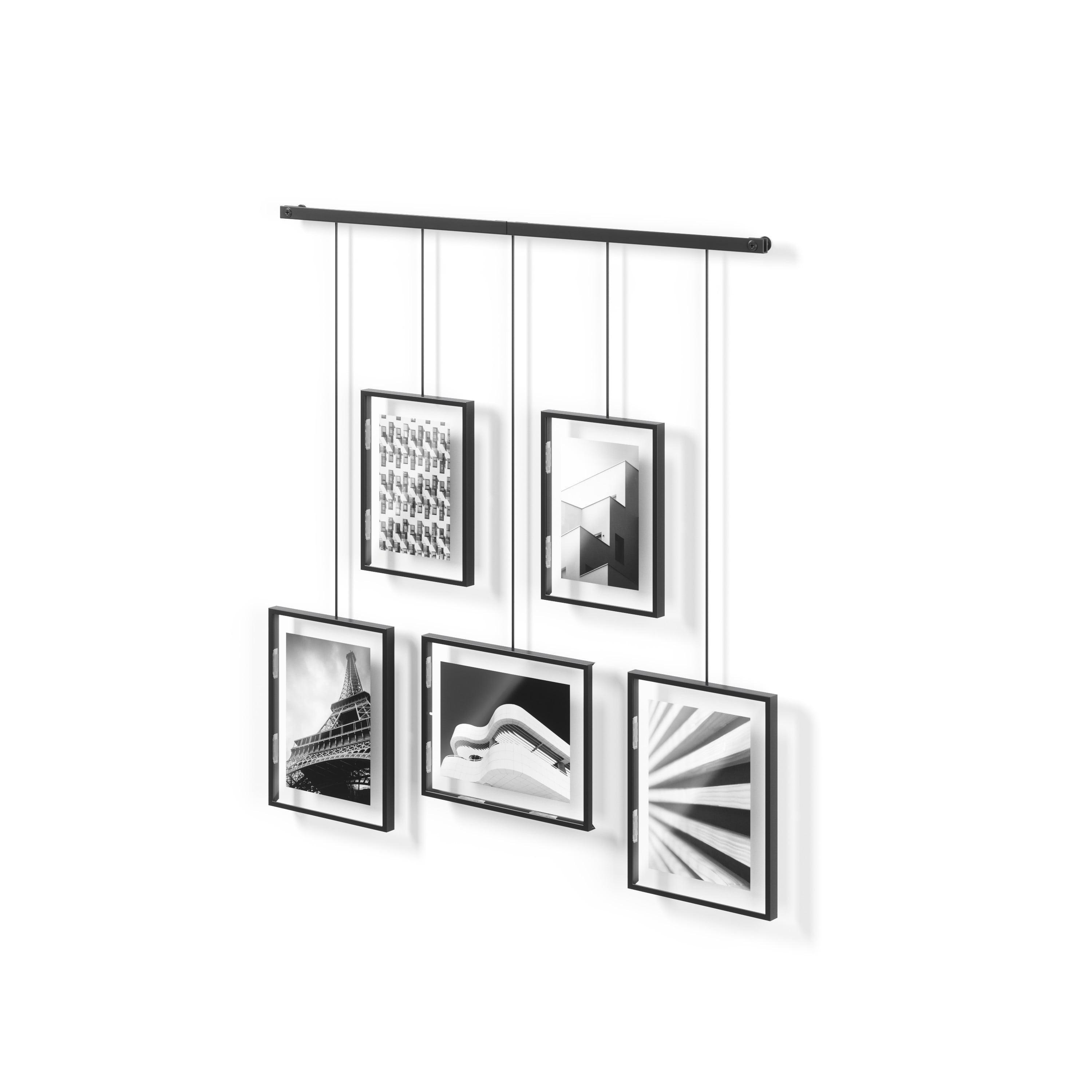 Umbra Exhibit 5-Photo Wall Hanging Picture Frames
