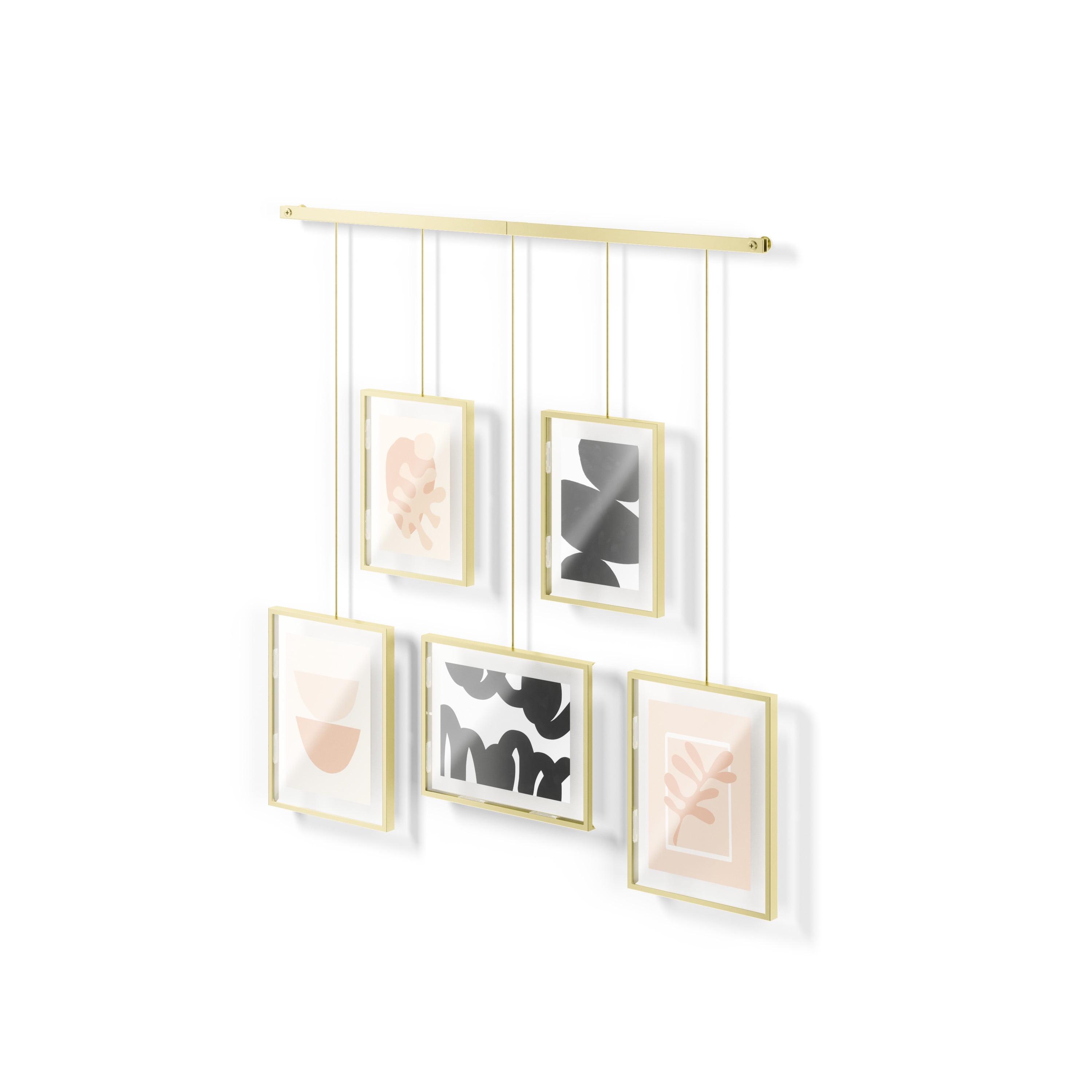 5-Piece Matte Metal Collage Frame Set