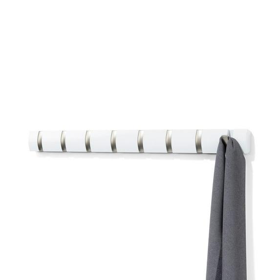 Flip 8 - Hook Solid Wood Coat Rack