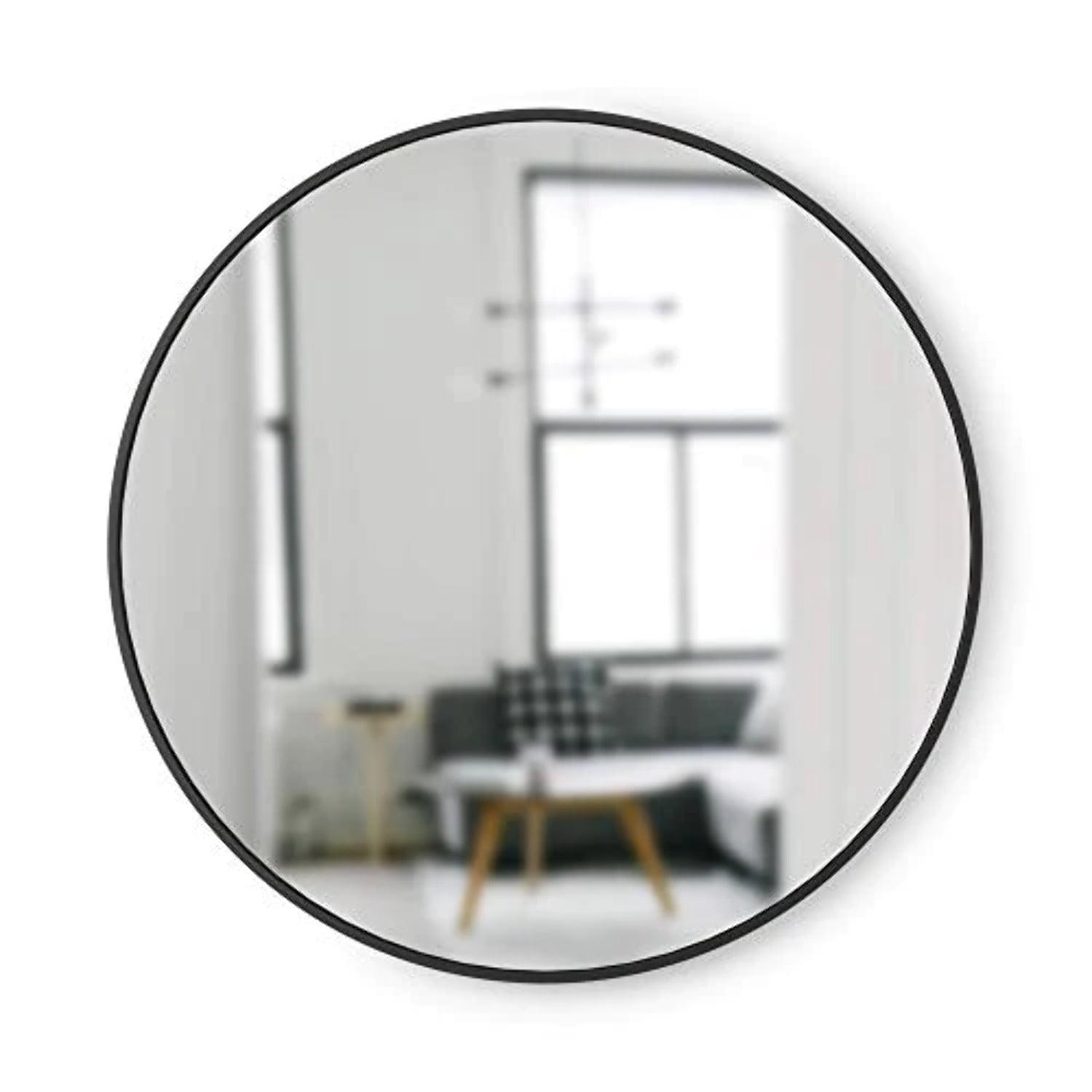 Hub Rubber Round Mirror