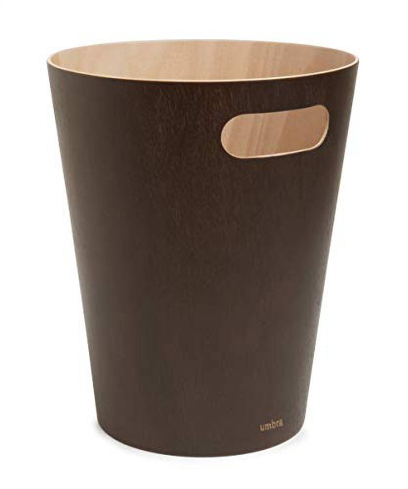 Umbra Woodrow Manufactured Wood Open Waste Basket - 2.25 Gallons
