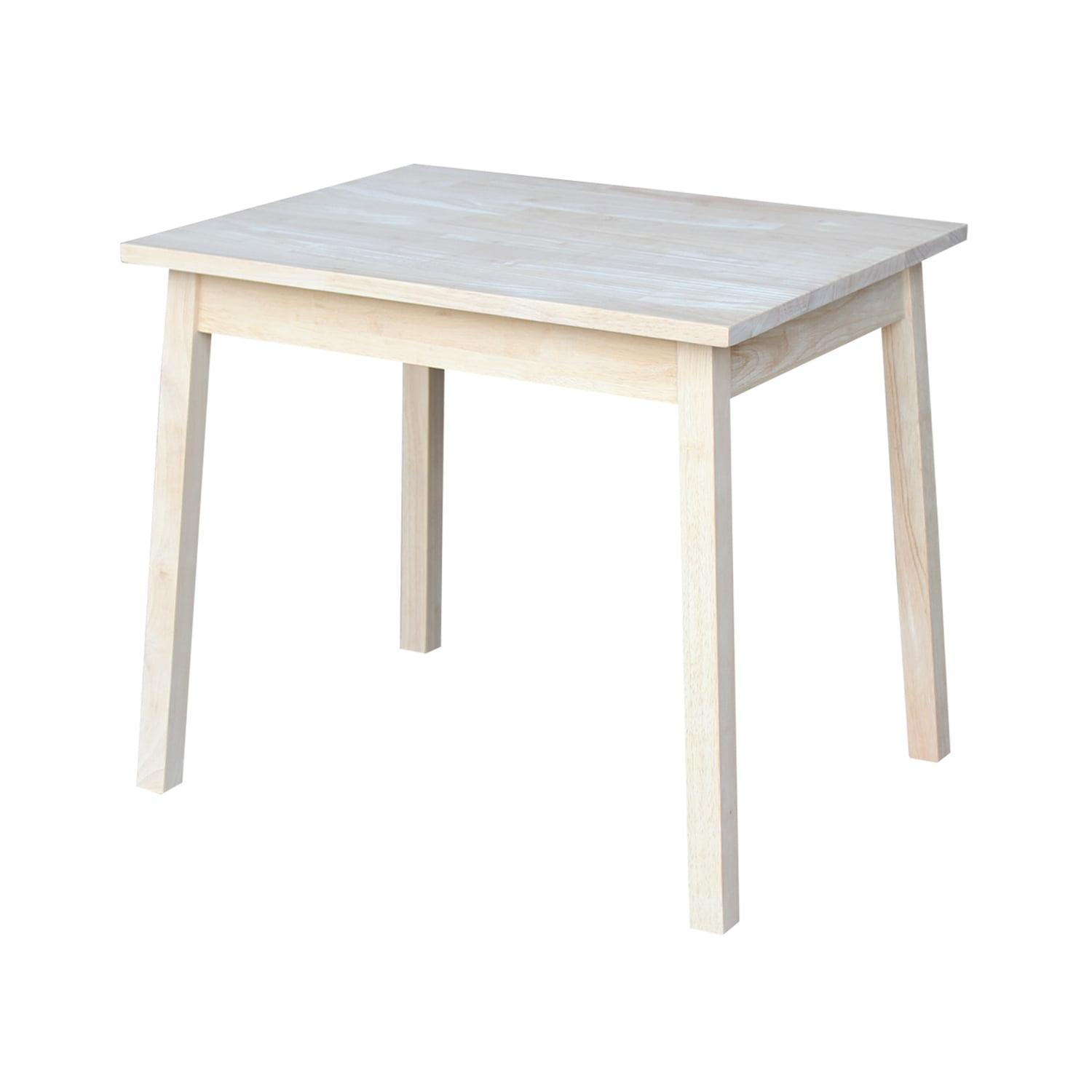 International Concepts Unfinished Child's Table