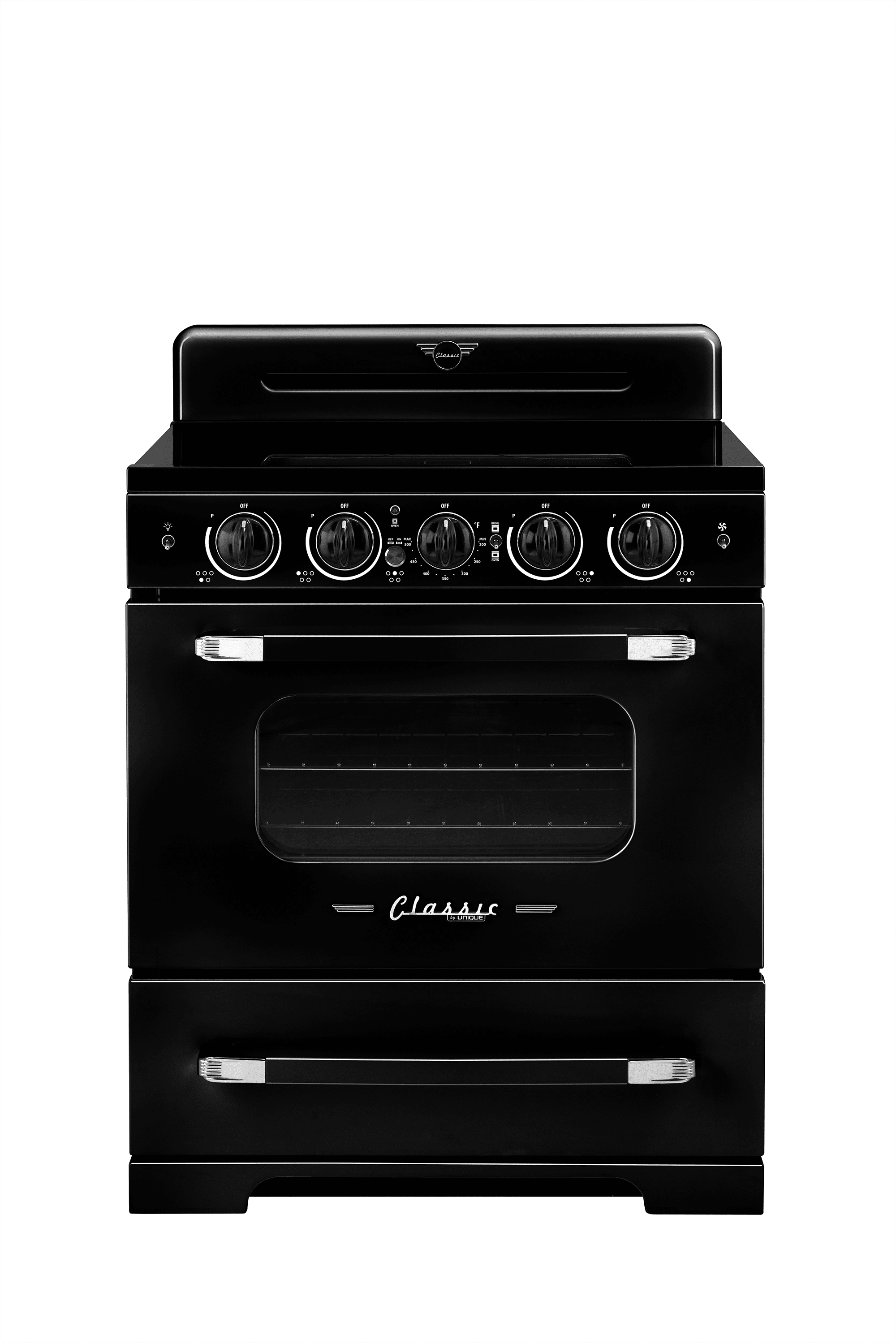 Unique 30' Classic Retro Induction Range, Summer