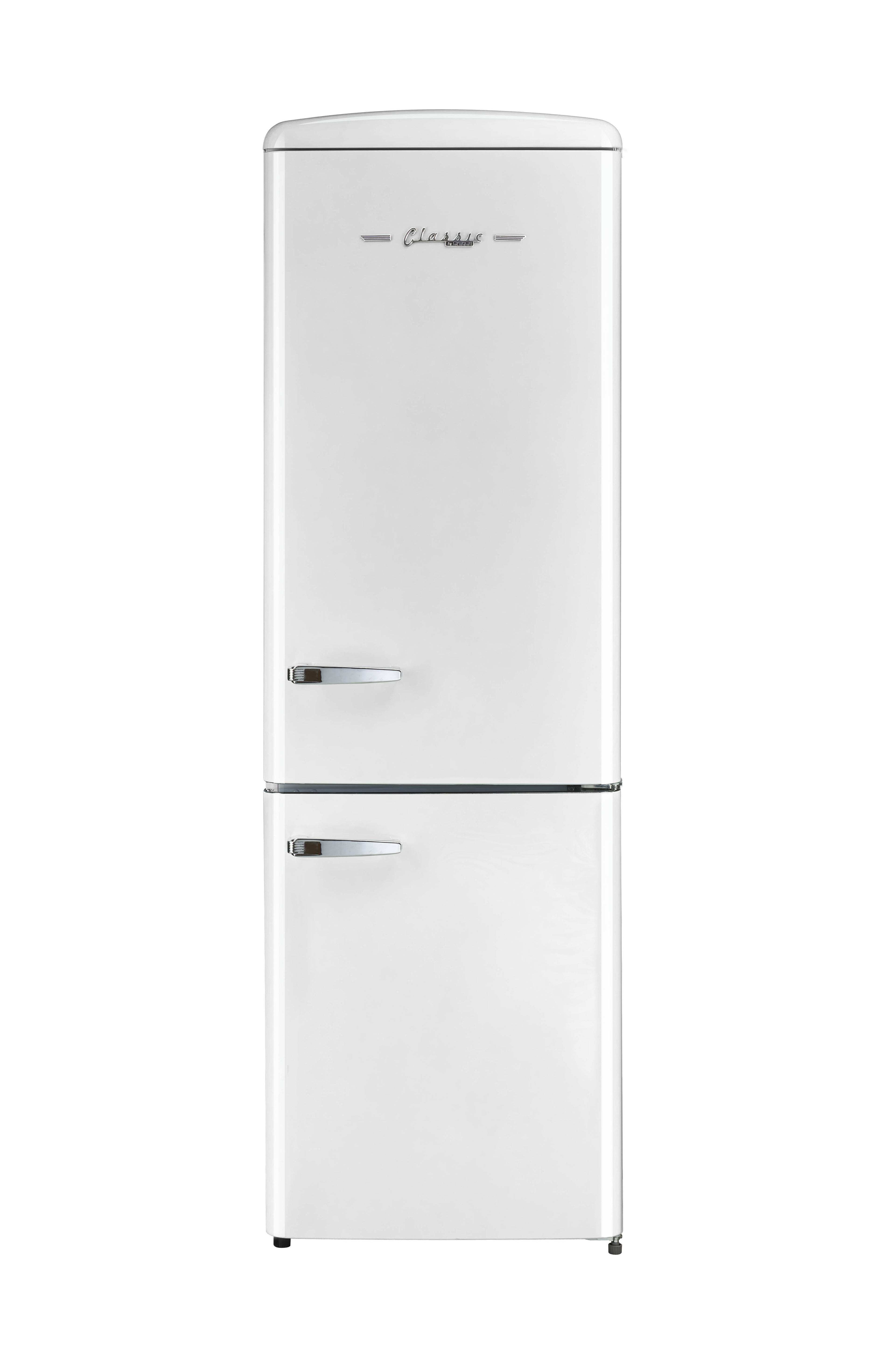 Unique Appliances Classic Retro 23.6" Frost-Free 11.7 cu. ft. Energy Star Certified Bottom Freezer Refrigerator UGP-330L W AC