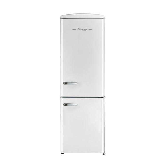 Unique Appliances Classic Retro 23.6" Frost-Free 11.7 cu. ft. Energy Star Certified Bottom Freezer Refrigerator UGP-330L W AC