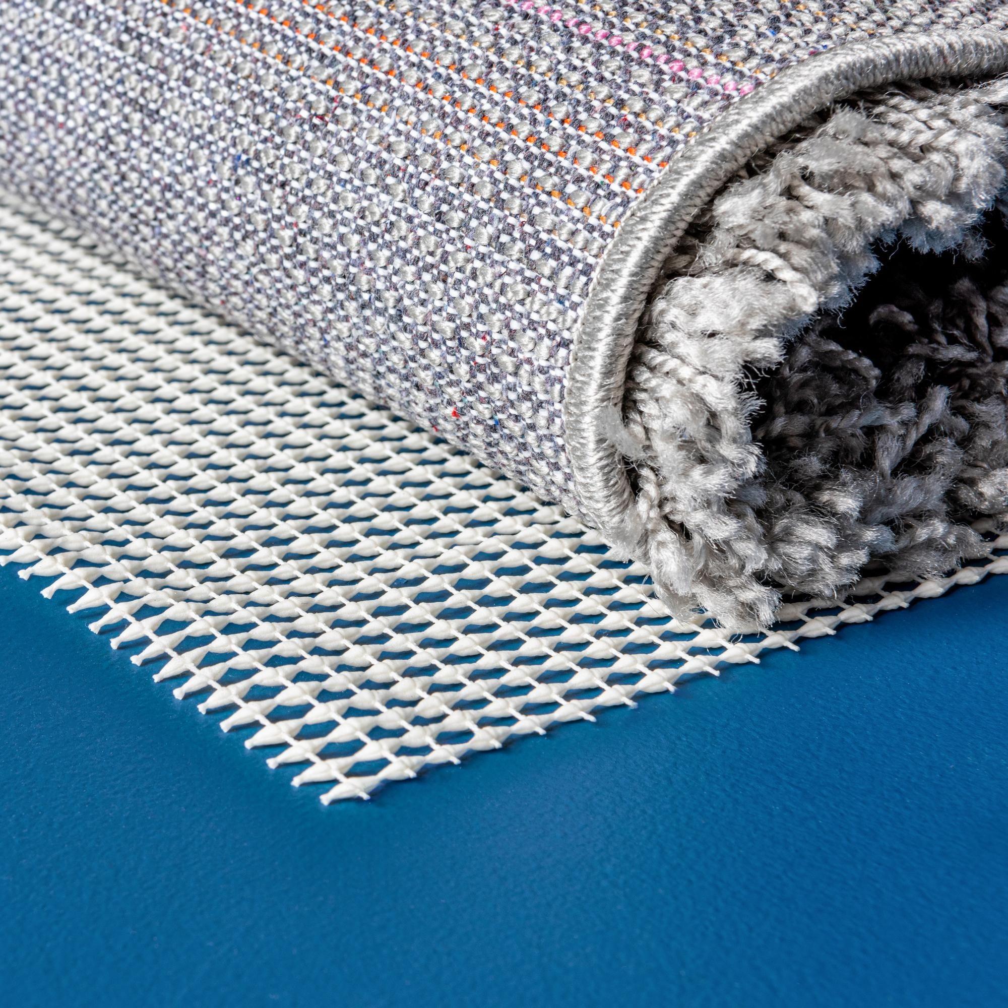 Unique Loom Anti-Slip All Surface Slim Indoor Use Rug Pad (4' 1" Square)