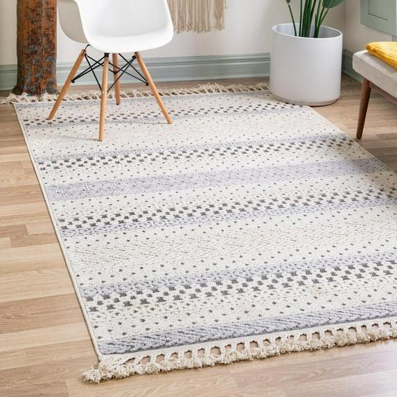 Unique Loom Arlo Collection Area Rug - Matti (2'  x 3' Rectangle Sandy Beige/Beige)
