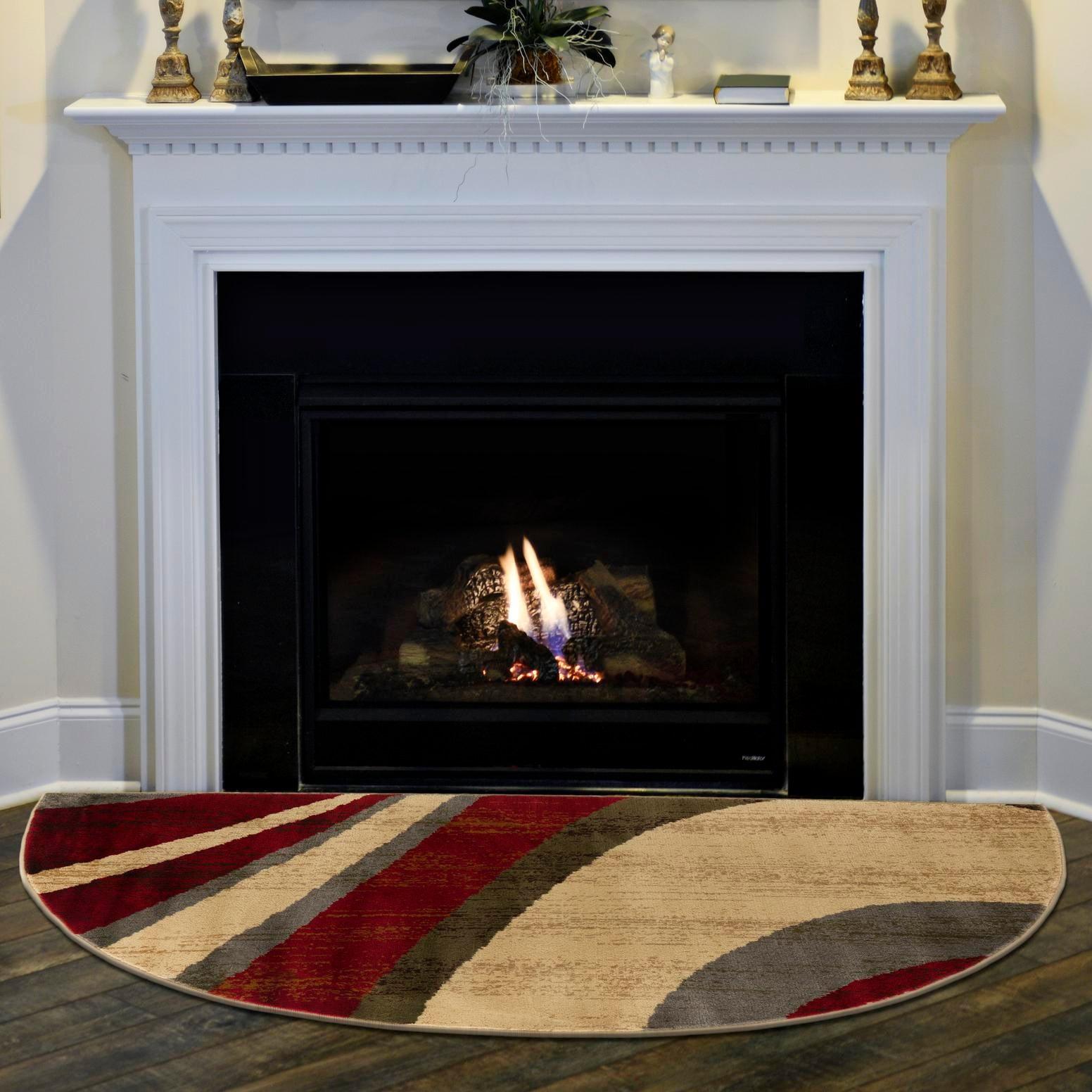 Unique Loom Ivetta Abstract Beige Area Rug