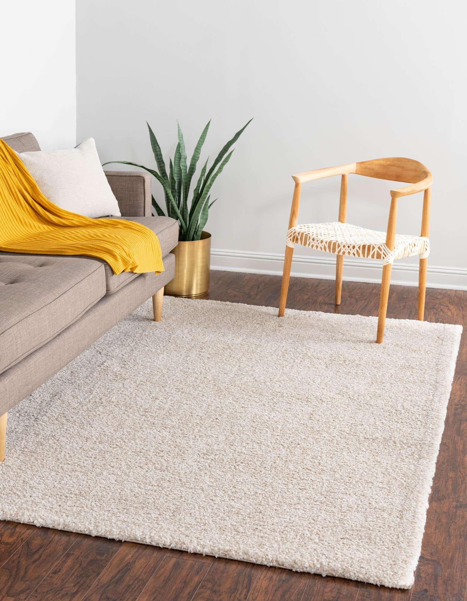 Unique Loom Solo Calabasas Solid Indoor Woven Area Rug