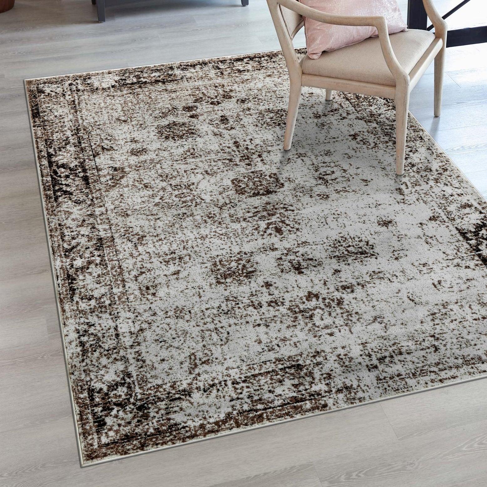 Unique Loom 8' 0 x 10' 0 Sofia Casino Beige Area Rug