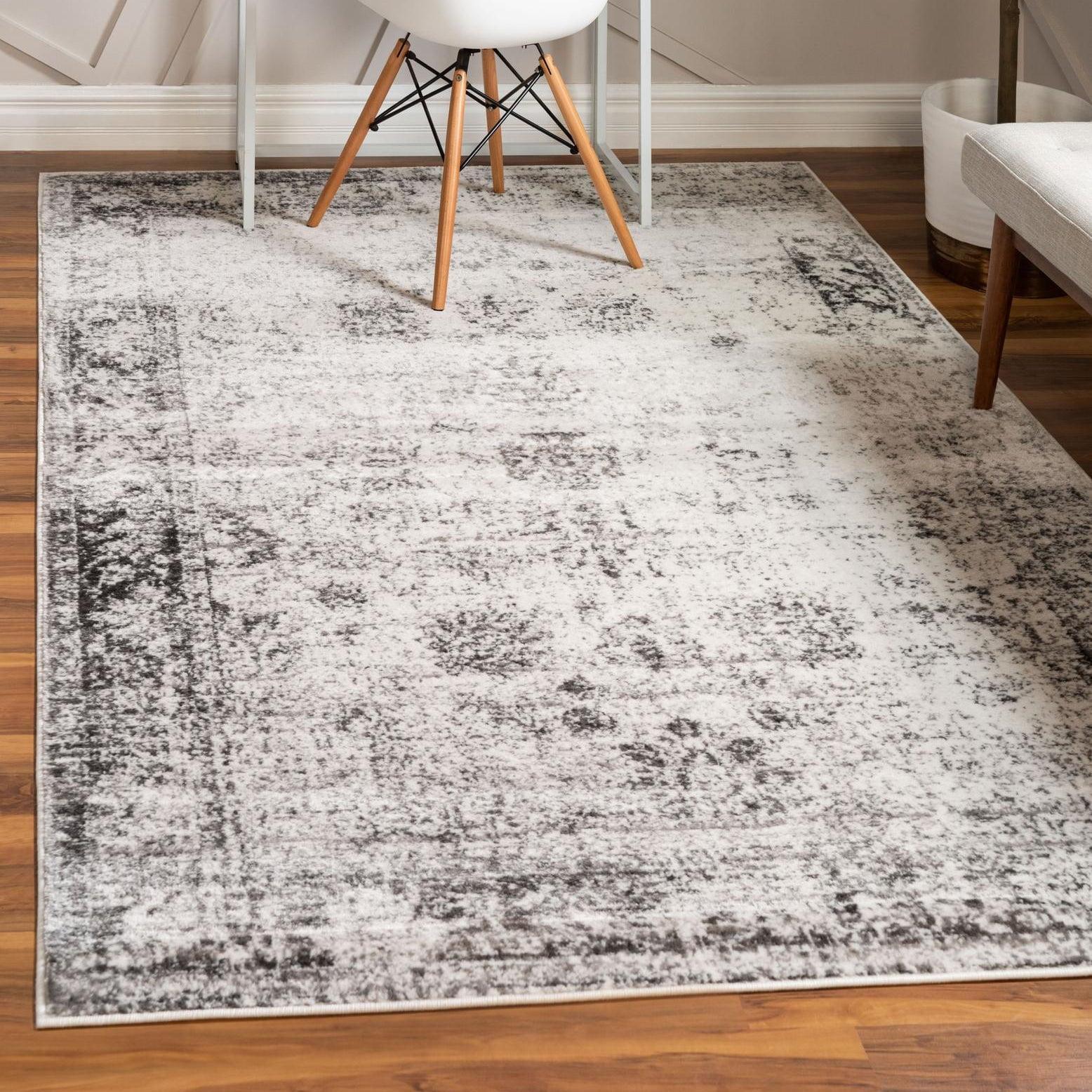 Unique Loom 8' 0 x 10' 0 Sofia Casino Gray Area Rug