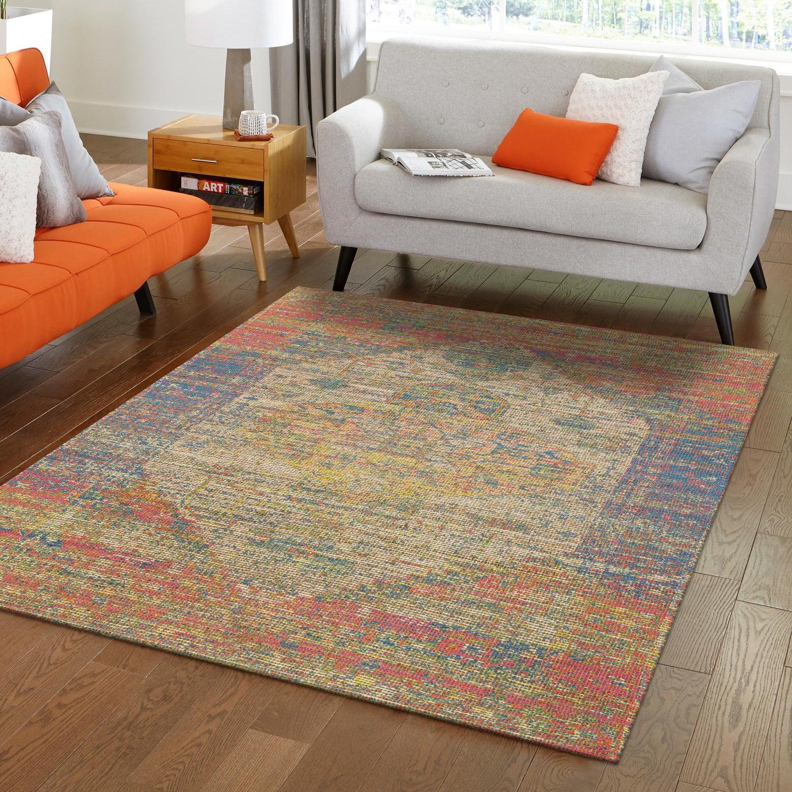 Unique Loom 9' 0 x 12' 0 Chenille Jute Rectangle Area Rug