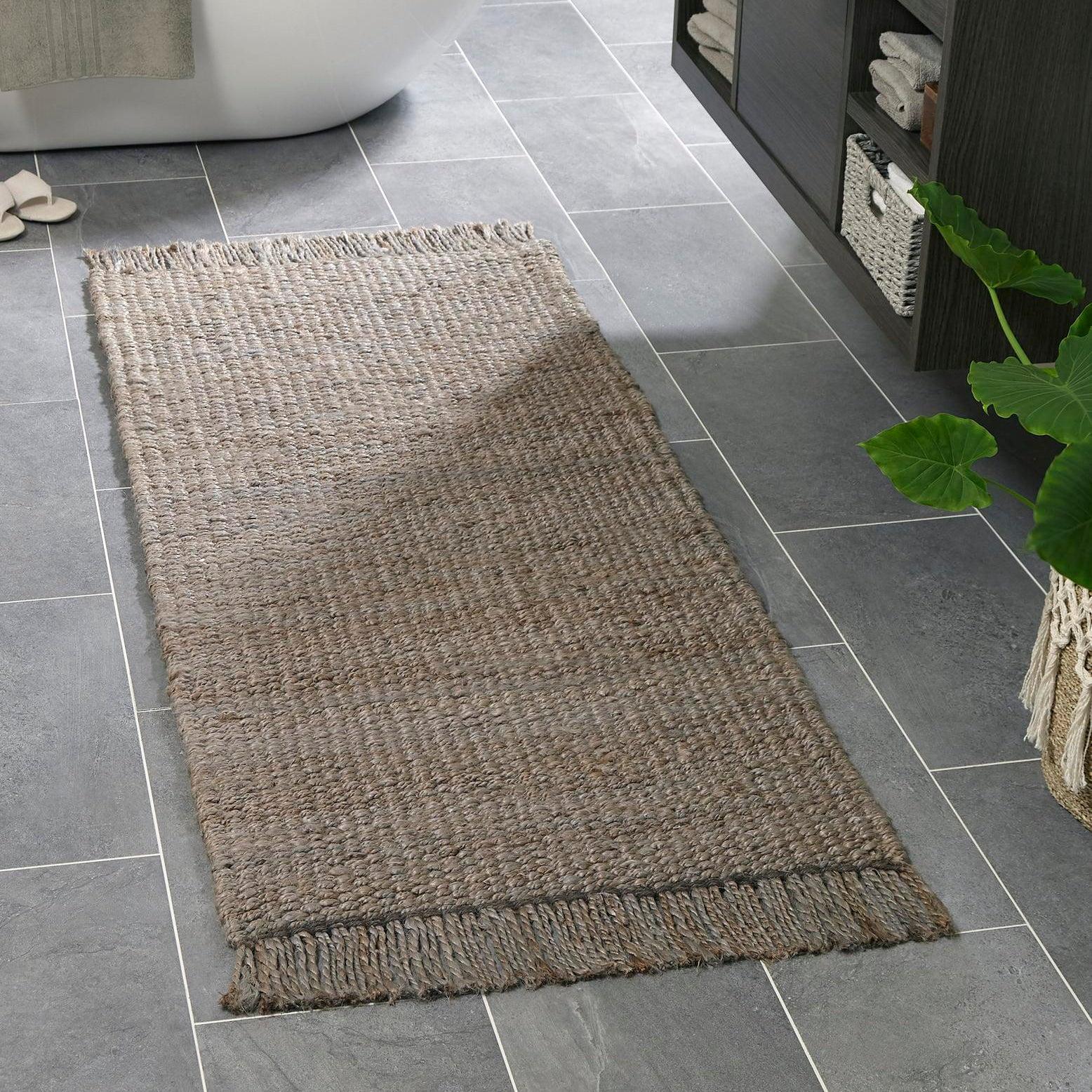 Unique Loom 2' 7 x 6' 1 Chunky Jute  Runner Rug