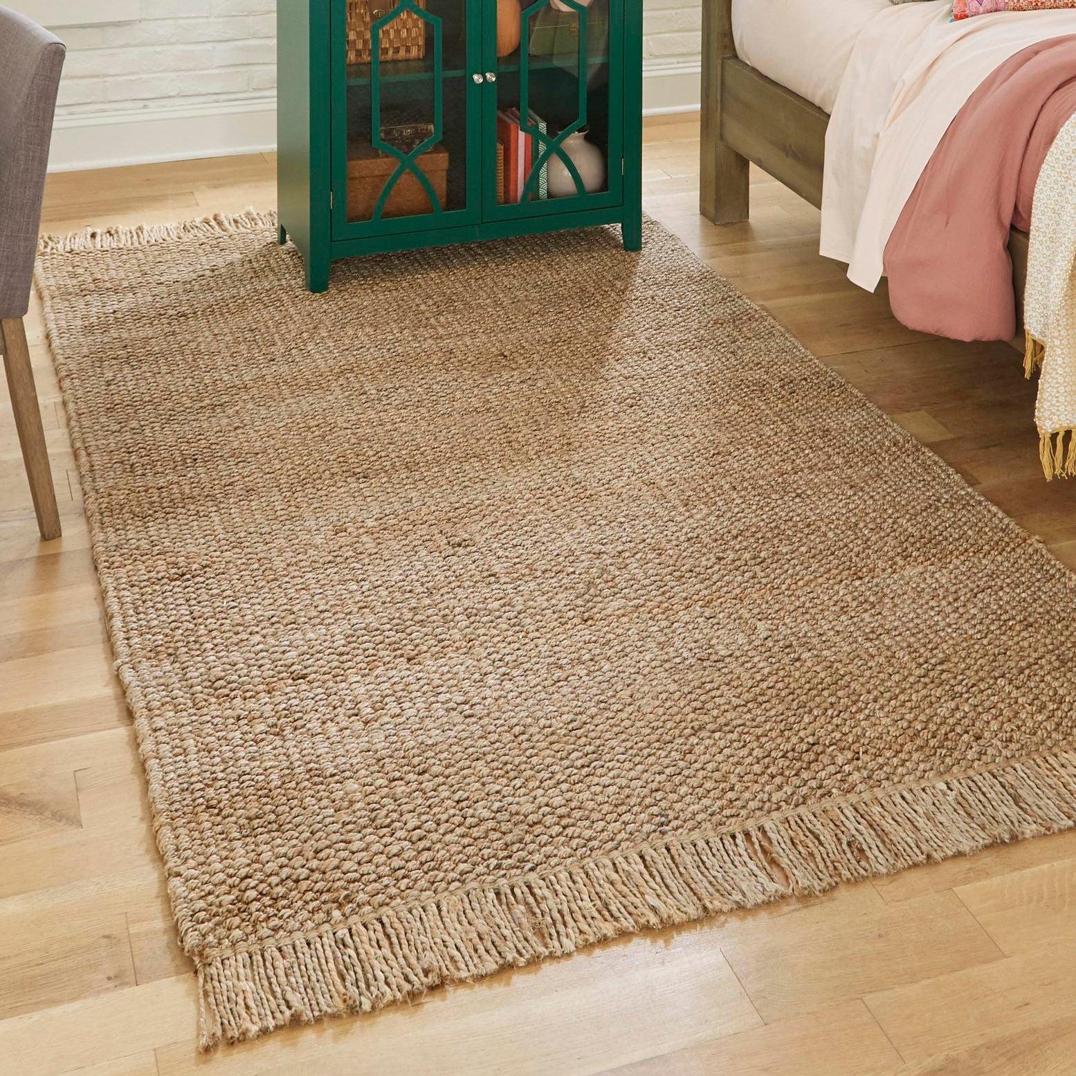 Unique Loom 2' 0 x 3' 1 Chunky Jute Rectangle Area Rug