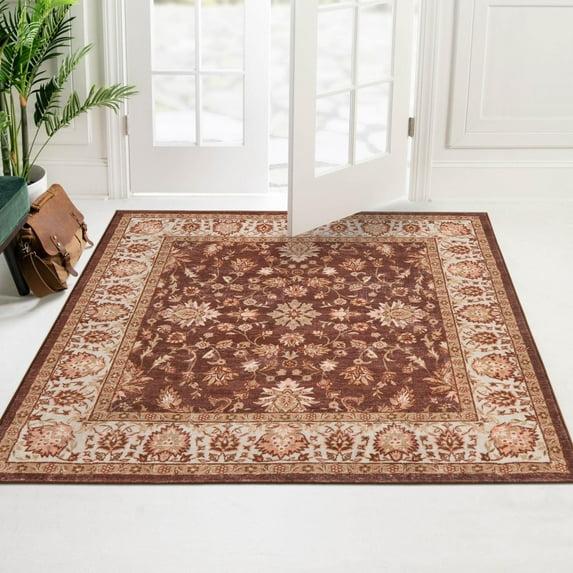 Oriental Area Rug in Red