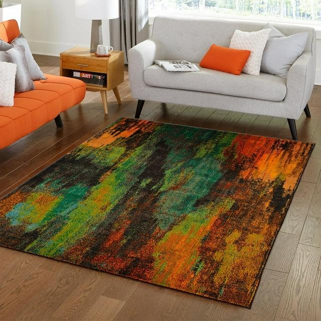 Unique Loom 10' 0 x 13' 1 Jardin Lilly Multi Area Rug