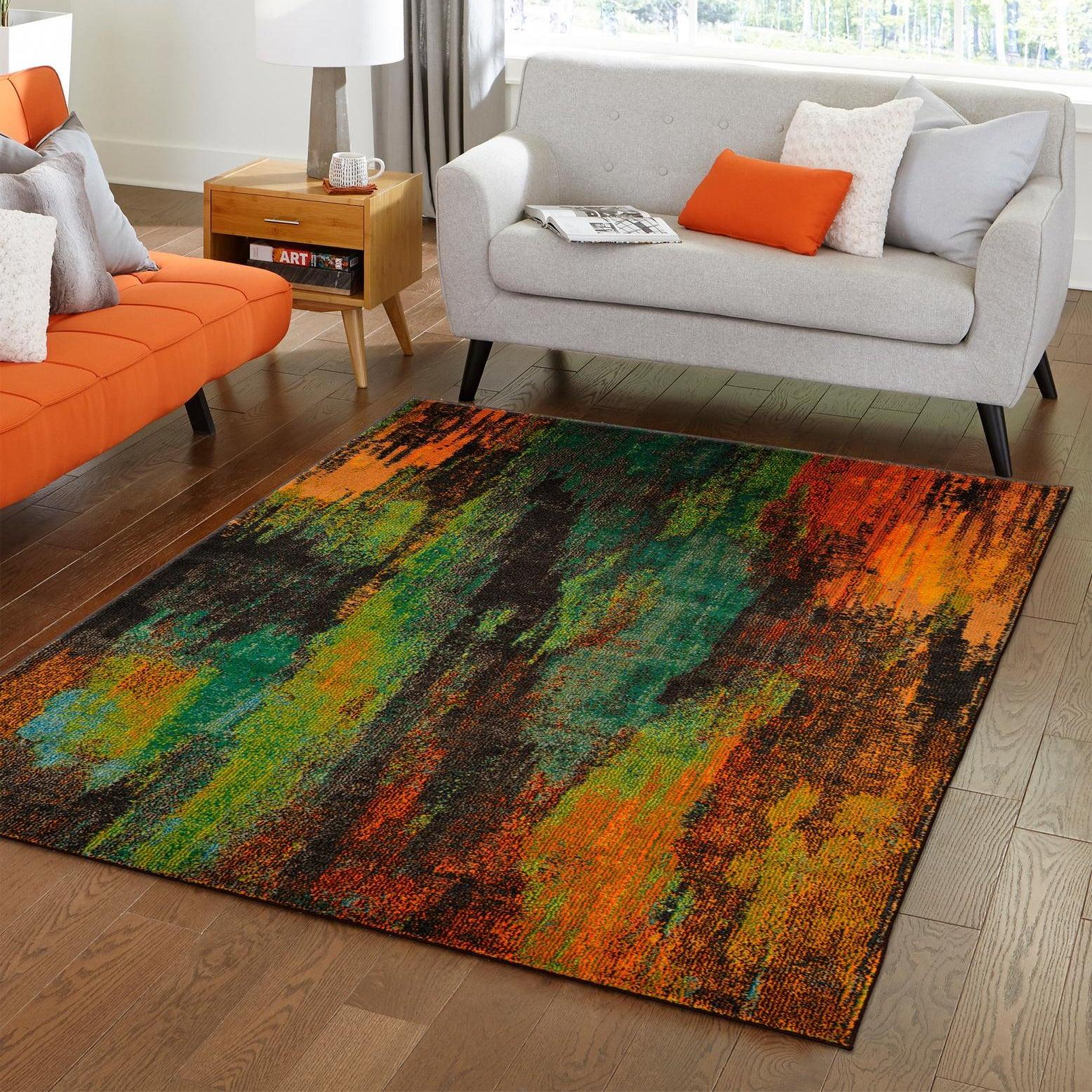 Unique Loom 8' 0 x 11' 4 Jardin Lilly Multi Area Rug