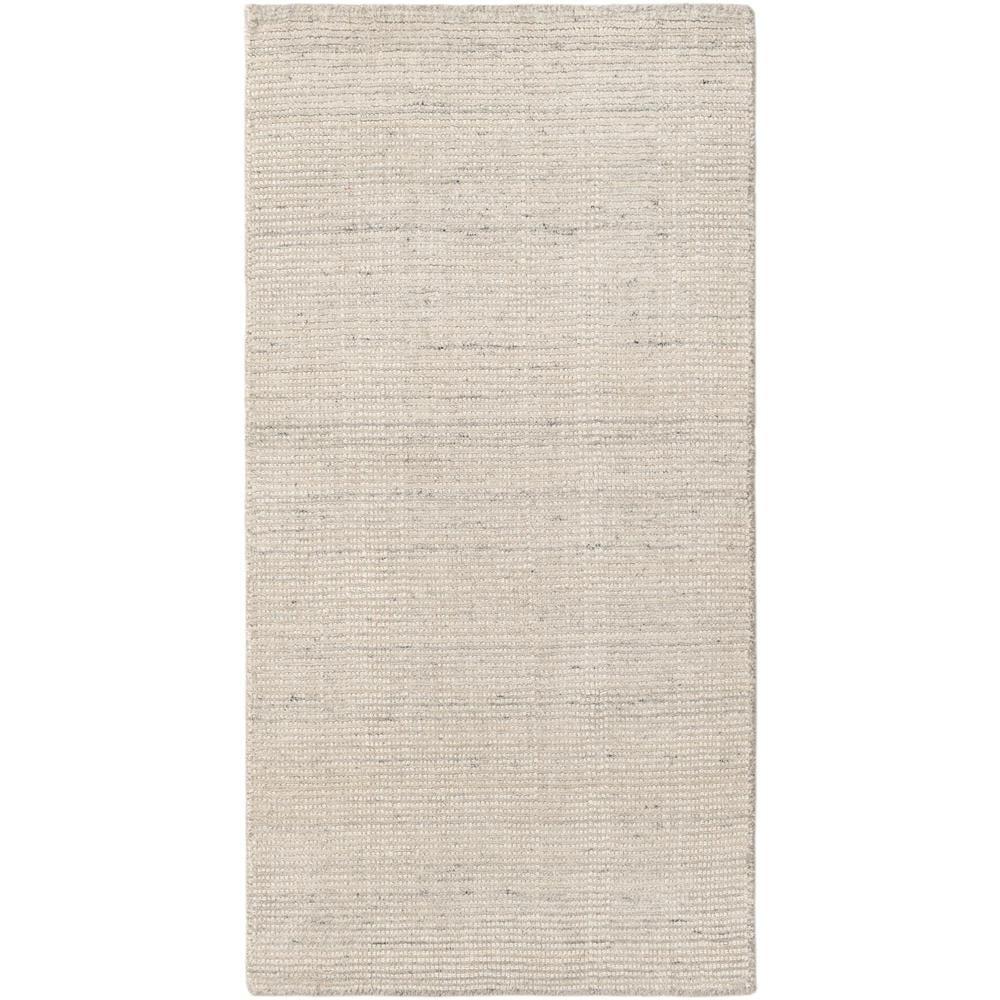 Vanilla Bean Hand-Knotted Wool Indoor Runner Rug