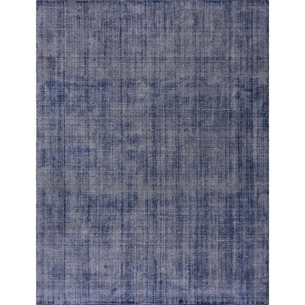 Blueberry Ivory Majesty 9'x12' Hand-Knotted Wool Area Rug