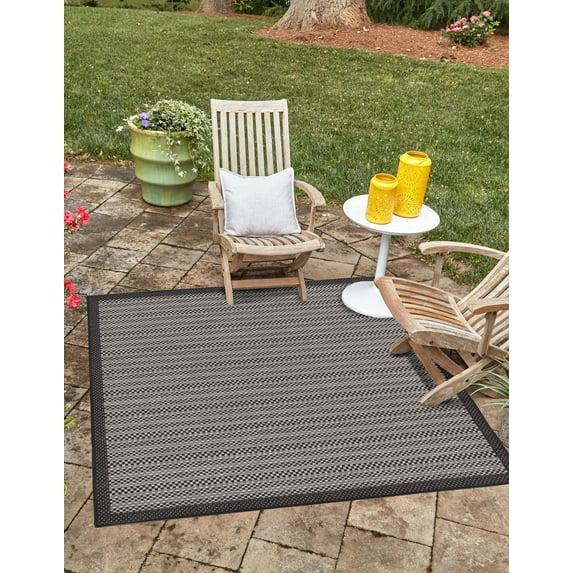 Striped Indoor / Outdoor Rug