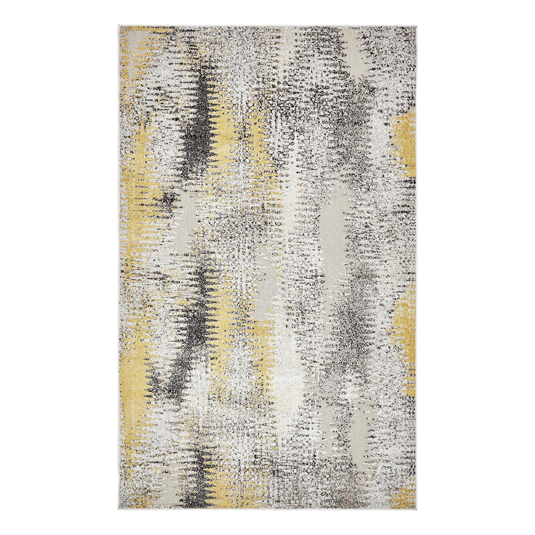 Unique Loom 5' 1 x 8' 0 Ivory Outdoor Modern New York Area Rug