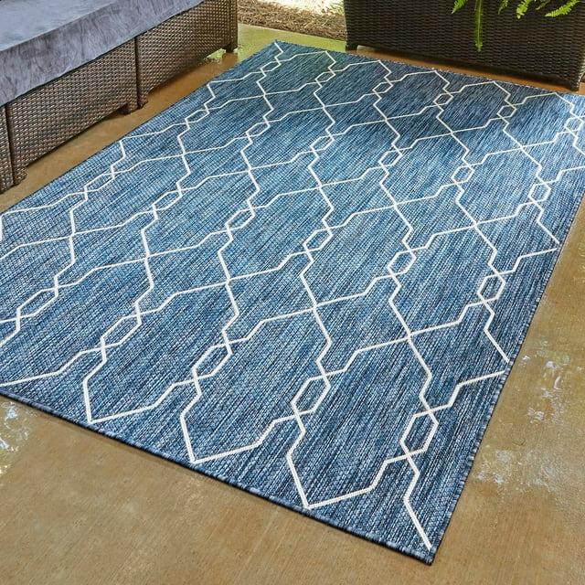 Unique Loom Outdoor Trellis Area Rug