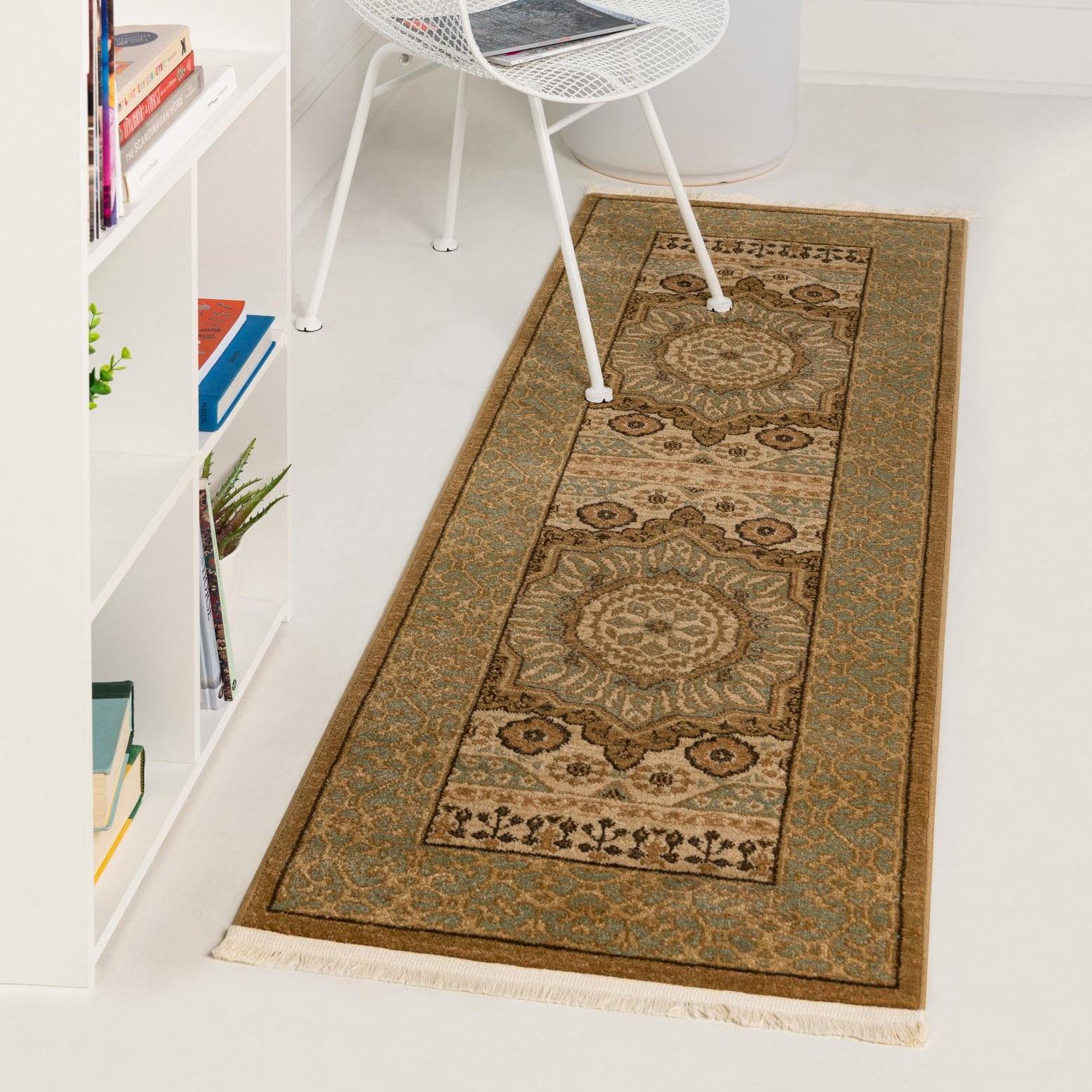 Unique Loom 2' 7 x 10' 0 Palace Saray Cream Area Rug