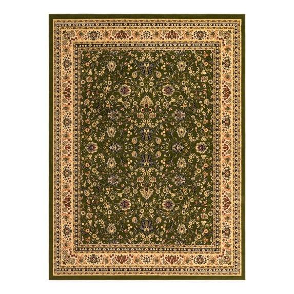 Unique Loom 9' 10 x 13' 1 Sialk Hill Washington Green Area Rug