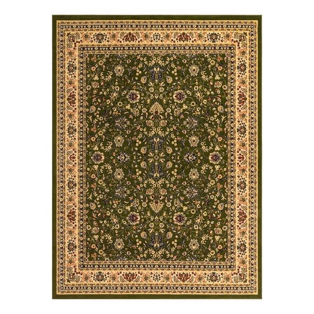 Unique Loom 9' 10 x 13' 1 Sialk Hill Washington Green Area Rug
