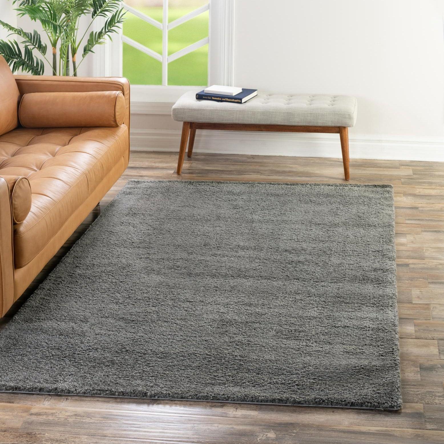 Unique Loom 2' 2 x 3' 0 Solo Calabasas Gray Area Rug