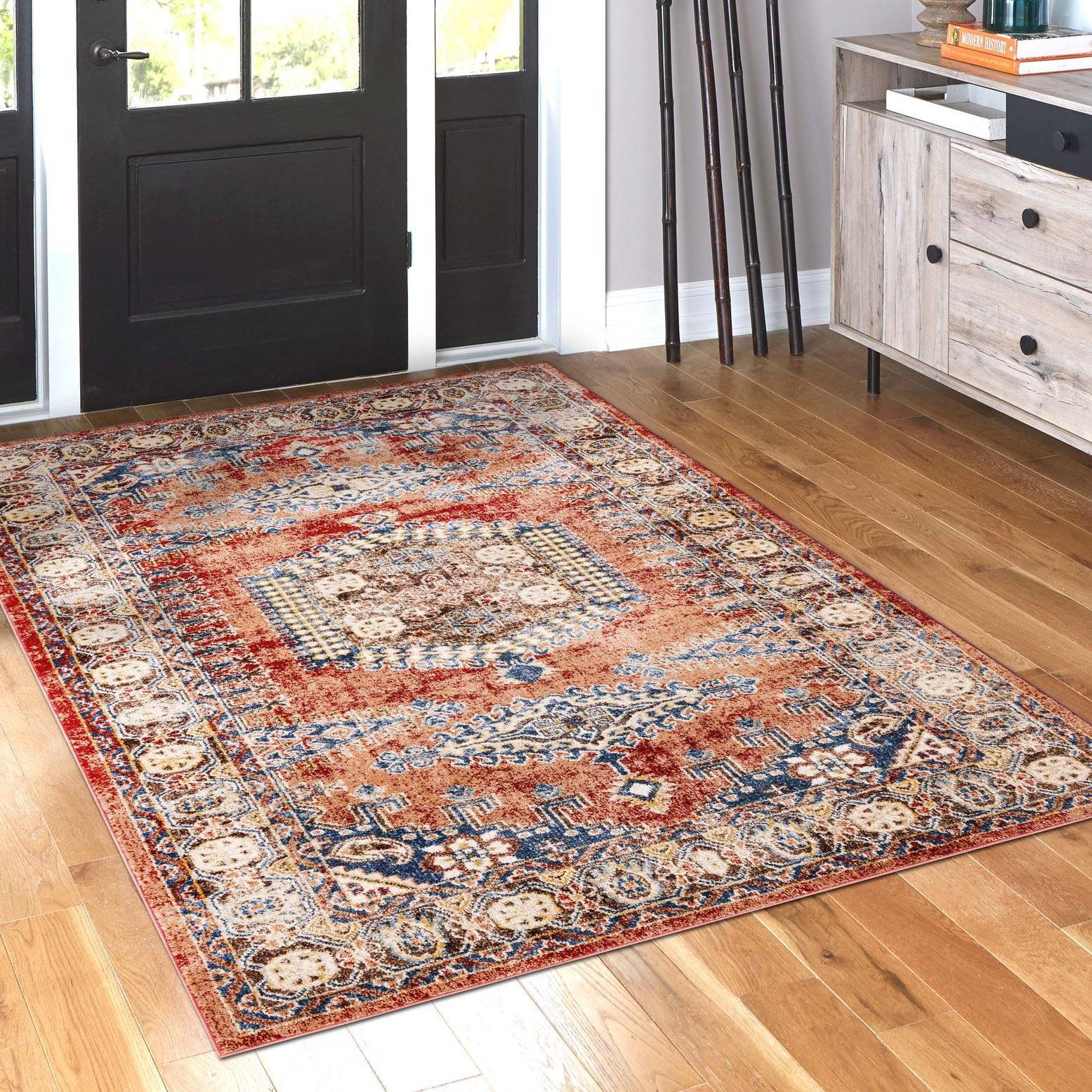 Unique Loom 2' 2 x 3' 0 Utopia Larissa Terracotta Area Rug