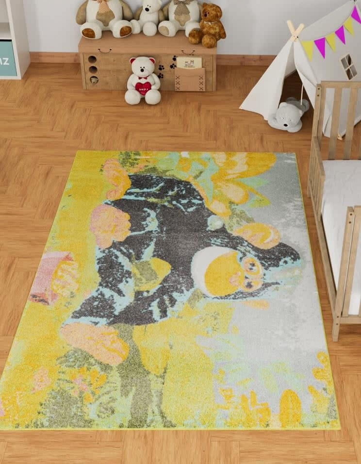 Unique Loom Unique Loom Gorilla Whimsy Kids Rug