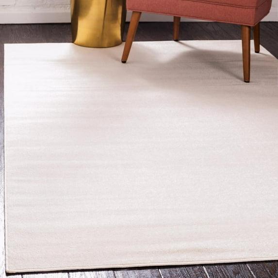 Unique Loom Williamsburg Collection Area Rug - Solid (5' 1" x 8' Rectangle Beige)