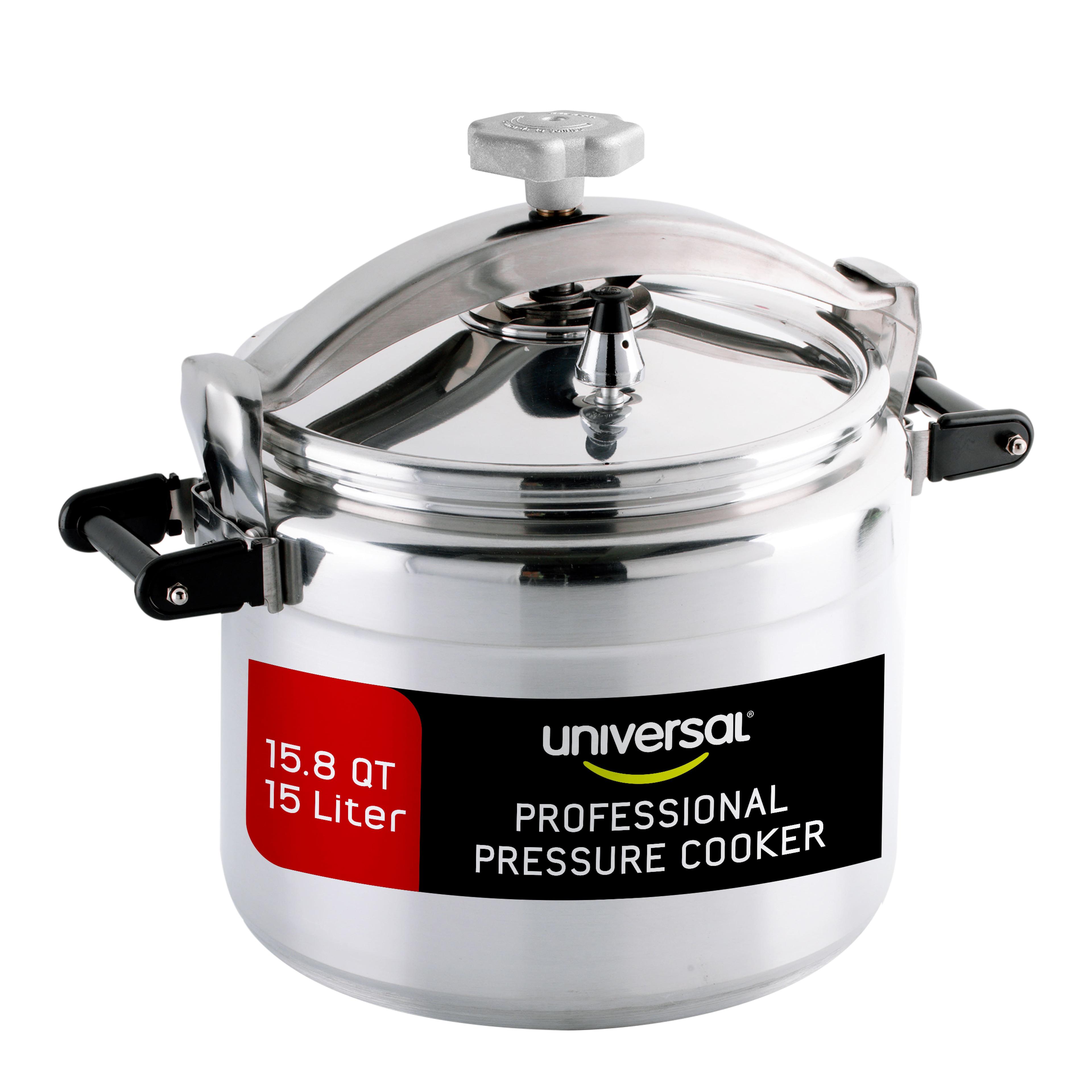 Universal Large Heavy-duty Professional Pressure Cooker, Multiple Safety Systems