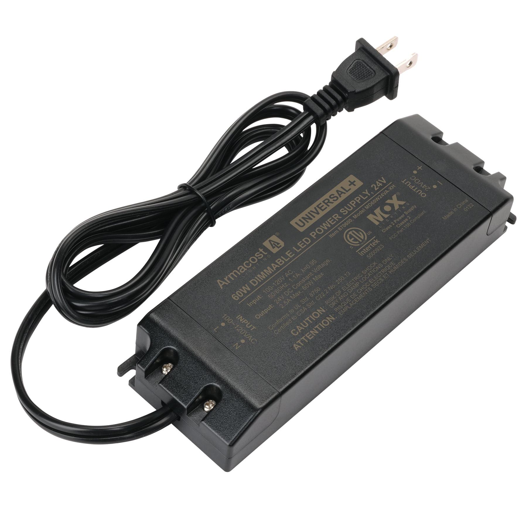 Universal+ Dimmable LED Driver 24V DC, Electronic Transformer