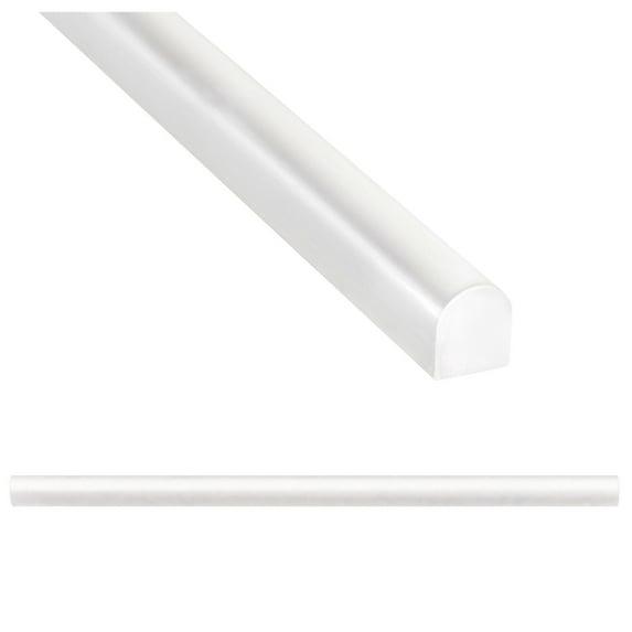 Nichetiles Universal 1/2 in. x 12 in. Glossy Pencil Liner Wall Tile Trim (5 Linear Foot/Case)