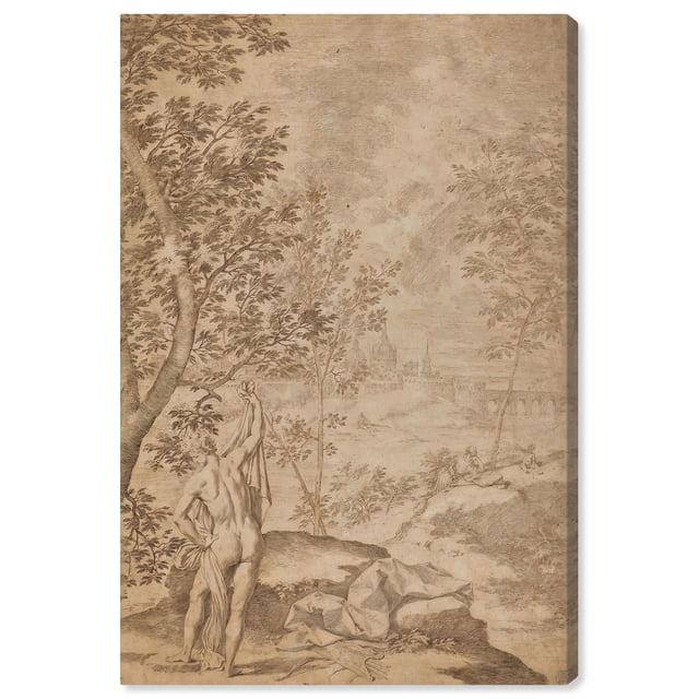 Art Remedy Unveiled in Nature Canvas Vintage Landscape Art by Art Remedy