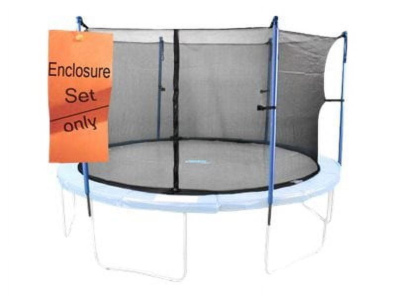Upper Bounce Machrus Trampoline Safety Enclosure with Net, Poles and Foam Sleeves - Trampoline not Included