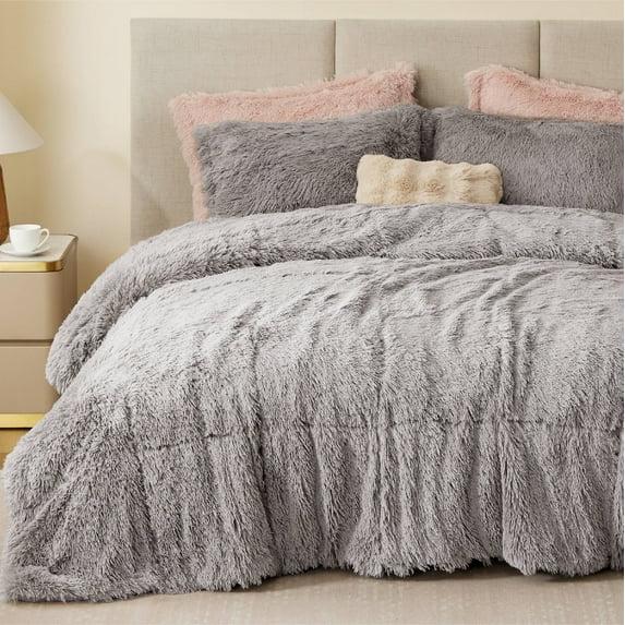 Intelligent Design Brielle Malea Shaggy Faux Fur Comforter Mini Set